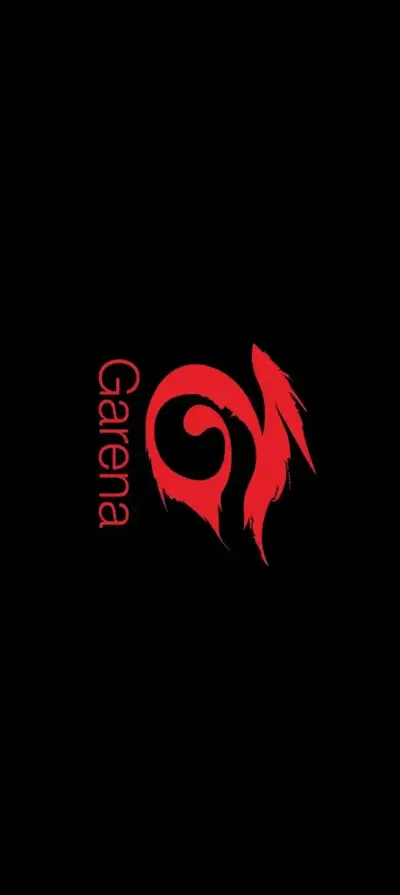 The Garena splash screen shown while the Free Fire proxy build loads, white screen with the red Garena flame mark The Garena splash screen shown while the Free Fire proxy build loads, white screen with the red Garena flame mark